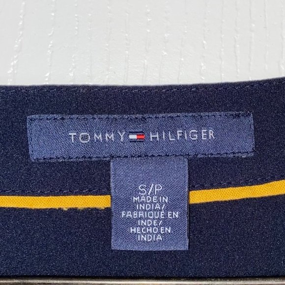 Tommy Hilfiger Sleeveless Navy Red  Blouse - Picture 5 of 5